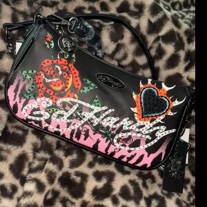 NWT Ed hardy purse